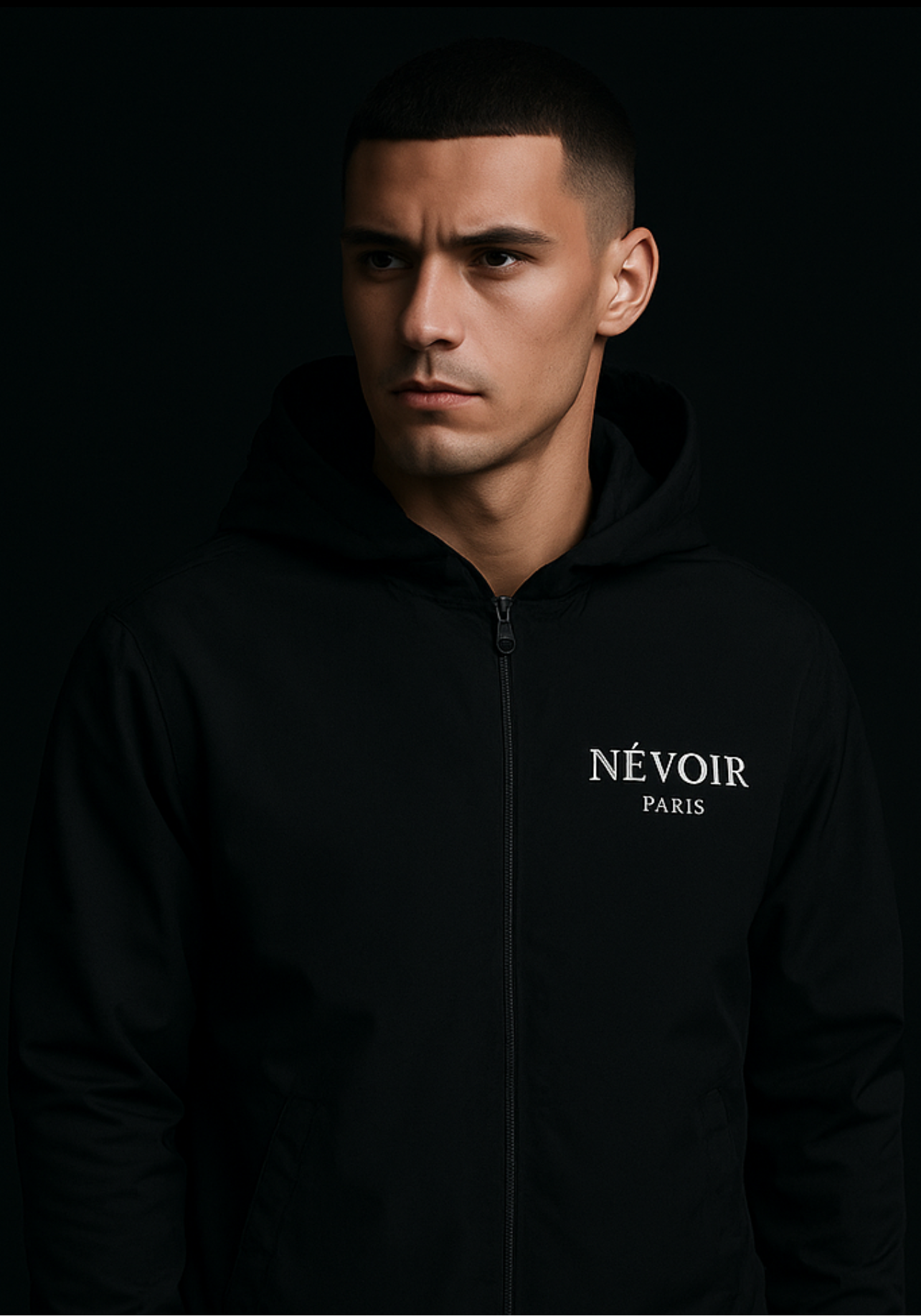 Névoir Paris Ace Windbreaker Zip Jacket
