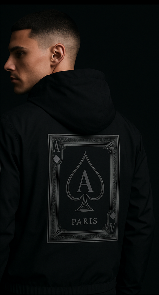 Névoir Paris Ace Windbreaker Zip Jacket